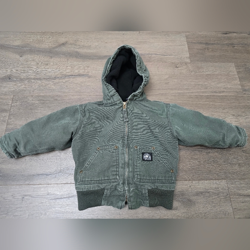Polar King Kids Insulated Coat Green Size 2T Unisex Outdoor Farm Barn Chore